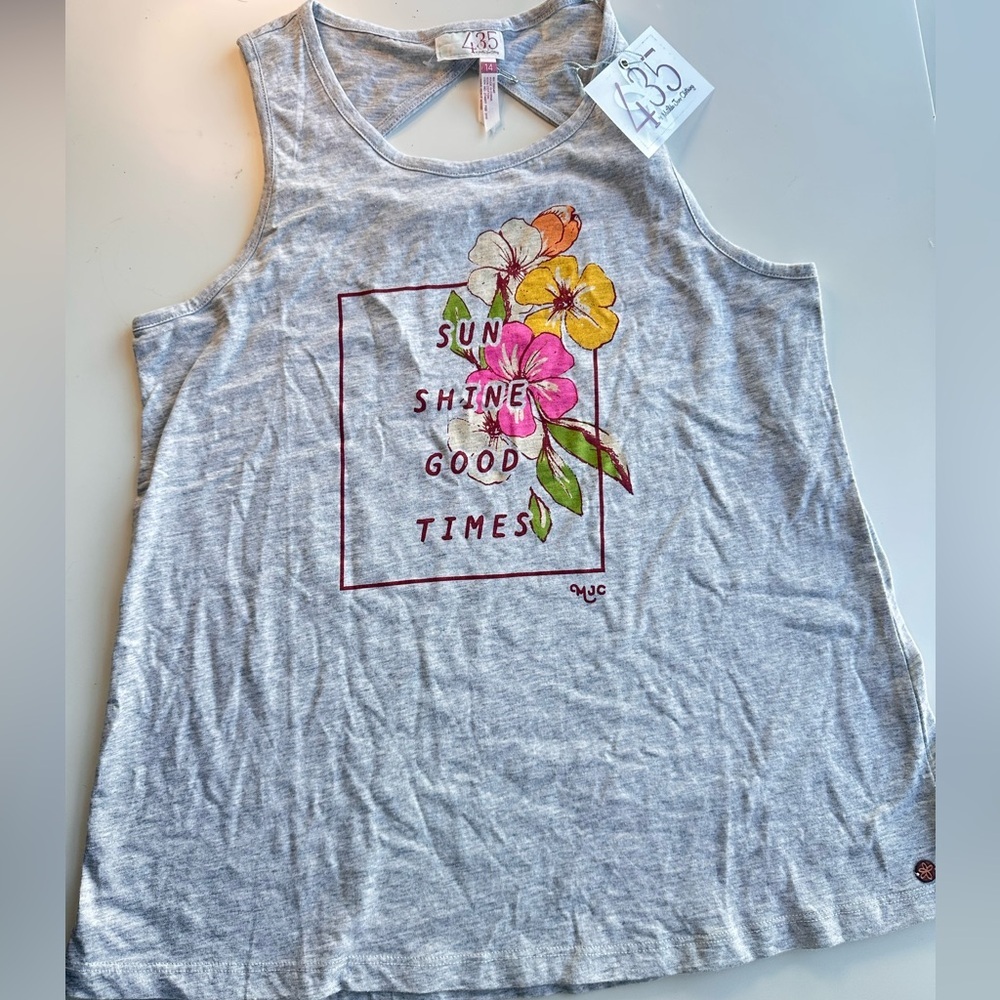 Matilda Jane Bring On Good Times Tween Tank Top 435 14 NWT